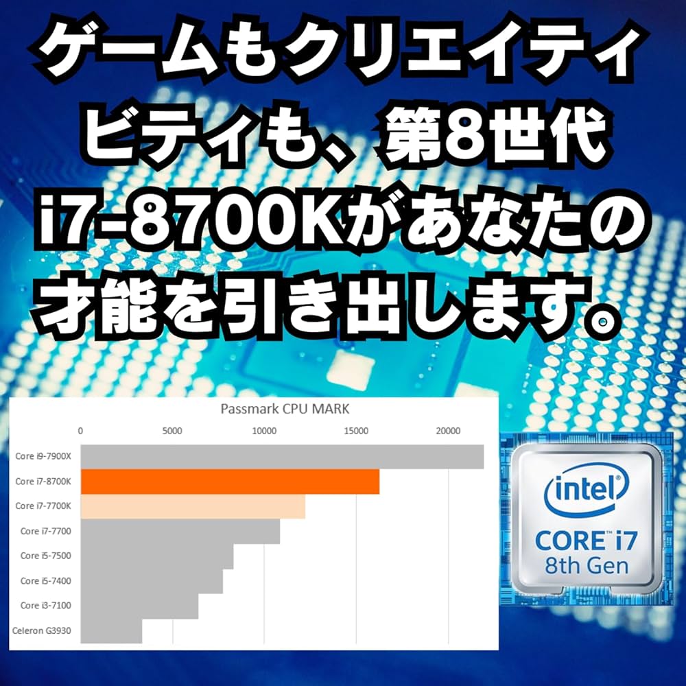 【FPSゲーム快適】ゲーミングPC/Core i7-8700K/GTX1660S 新品ケース】ミドルクラス単品 中古ゲーミングPC | NVIDIA